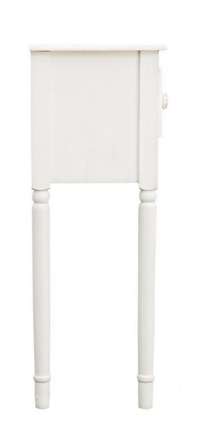 Set 2 Porta Lampada Legno Bianco Rustico da Interno - CLARA