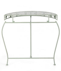 Set 2 Consolle in Acciaio Verde Rustico da Interno - GIANNA