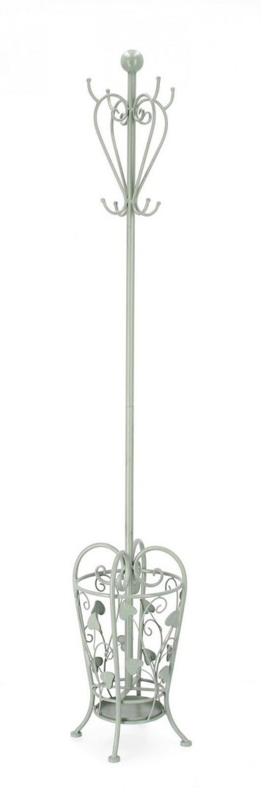 Appendiabiti Acciaio Verde Stile Rustico da Interno - GIANNA