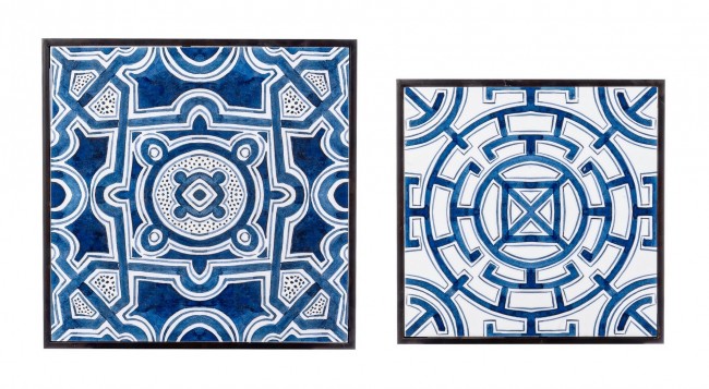 Tavolini Nero Stile Moderno da Interno - DECLAN