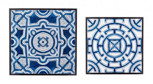 Tavolini Nero Stile Moderno da Interno - DECLAN