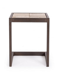 Sgabello Legno Nero Industriale da Interno H47 - ARCHIE