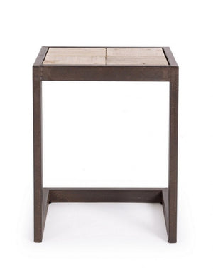 Sgabello Legno Nero Industriale da Interno H47 - ARCHIE