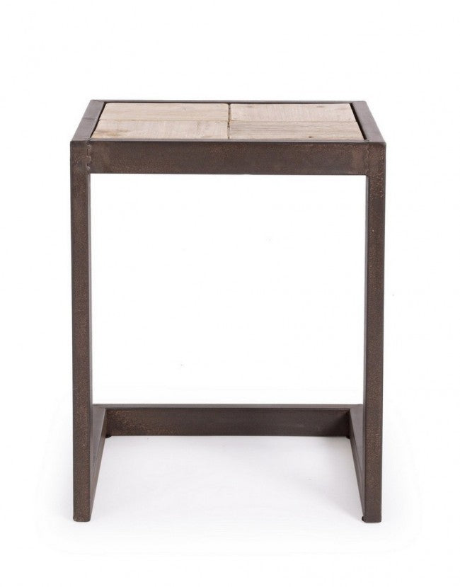 Sgabello Legno Nero Industriale da Interno H47 - ARCHIE