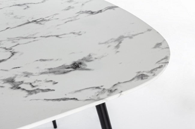 Tavolino Bianco Moderno da Interno 110x50 cm - FREYA