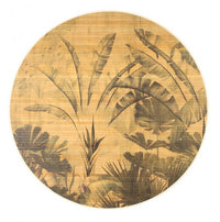 Set 6 Tappeti in Bamboo Marrone Boho da Interno 120 - STARDUST