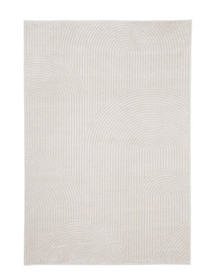 Tappeto Viscosa Beige Moderno da Interno 160x230 - MORRIS