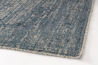 Tappeto Viscosa Blu Industriale da Interni 160x230 - SANCHEZ