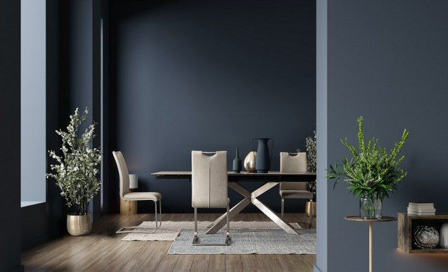 Tappeto Viscosa Blu Industriale da Interni 160x230 - SANCHEZ