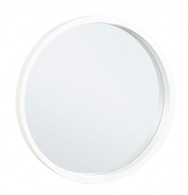 Specchio Rotondo Bianco Moderno da Parete 52 cm - YOUNG