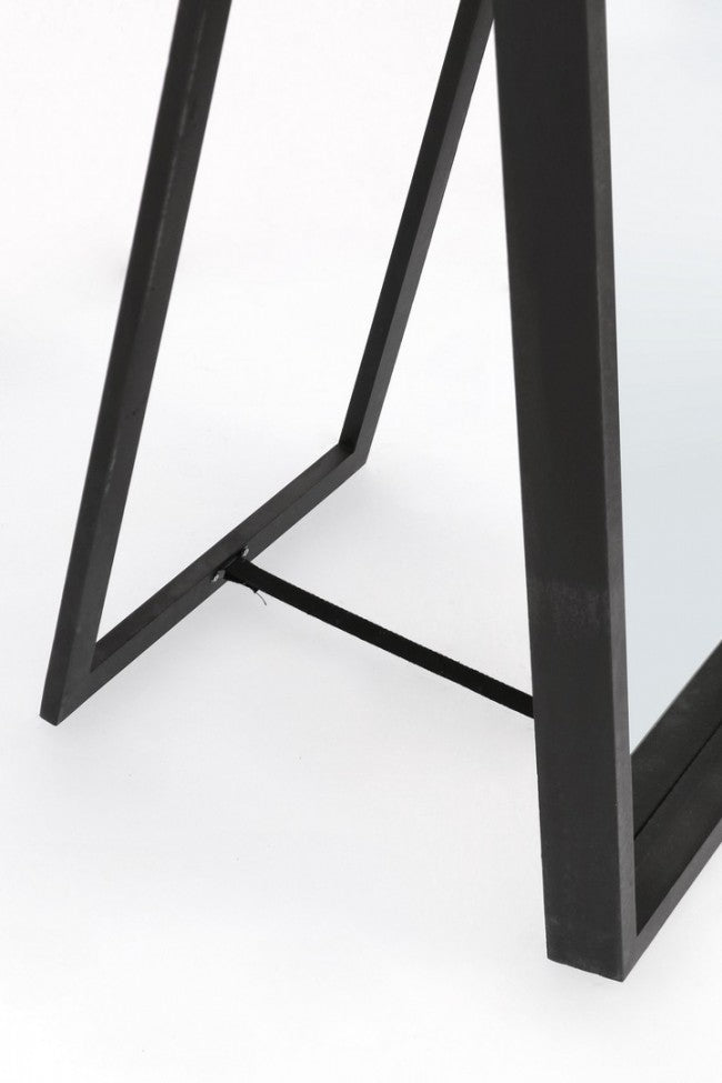 Specchio Rettangolare Nero Moderno da Interno 40x170 - YOUNG