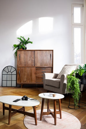 Specchio Acciaio Trasparente Industriale da Parete 58x86 - GREEN