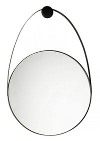 Specchio Acciaio Trasparente Moderno da Parete 46x68 - TRANQUIL