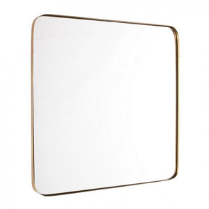 Specchio Acciaio Trasparente Moderno da Parete 60x60 - HERNANDEZ