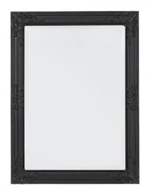 Specchio Nero Stile Classico da Interno 62x82 cm - HALL