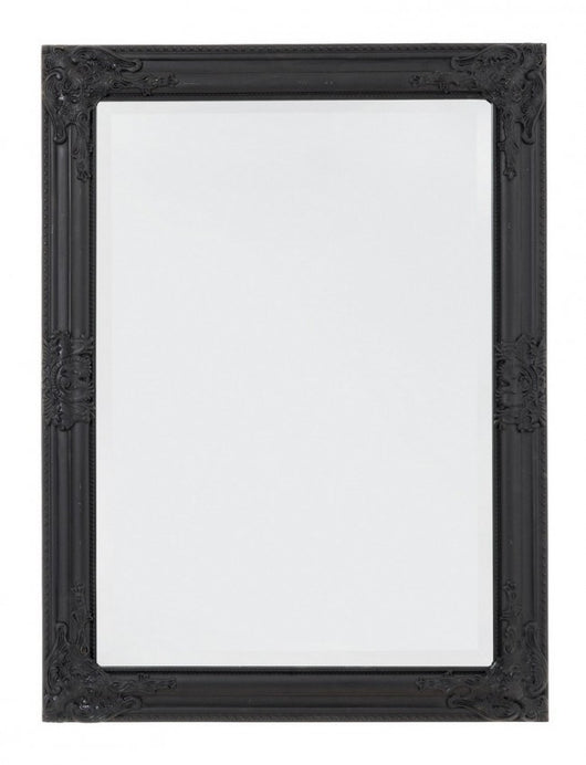 Specchio Nero Stile Classico da Interno 62x82 cm - HALL