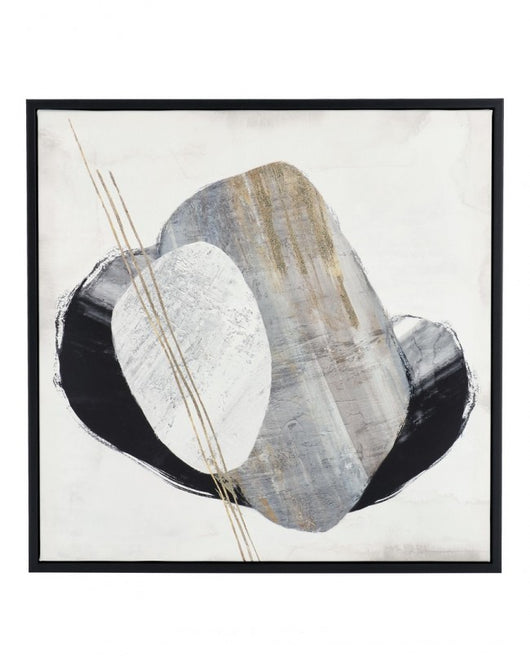 Set 2 Dipinti su Tela Multicolore Moderni da Parete 50x50 - PRIYA