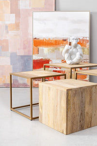 Dipinto su Tela Multicolore Moderno da Parete 90x120 - SANA