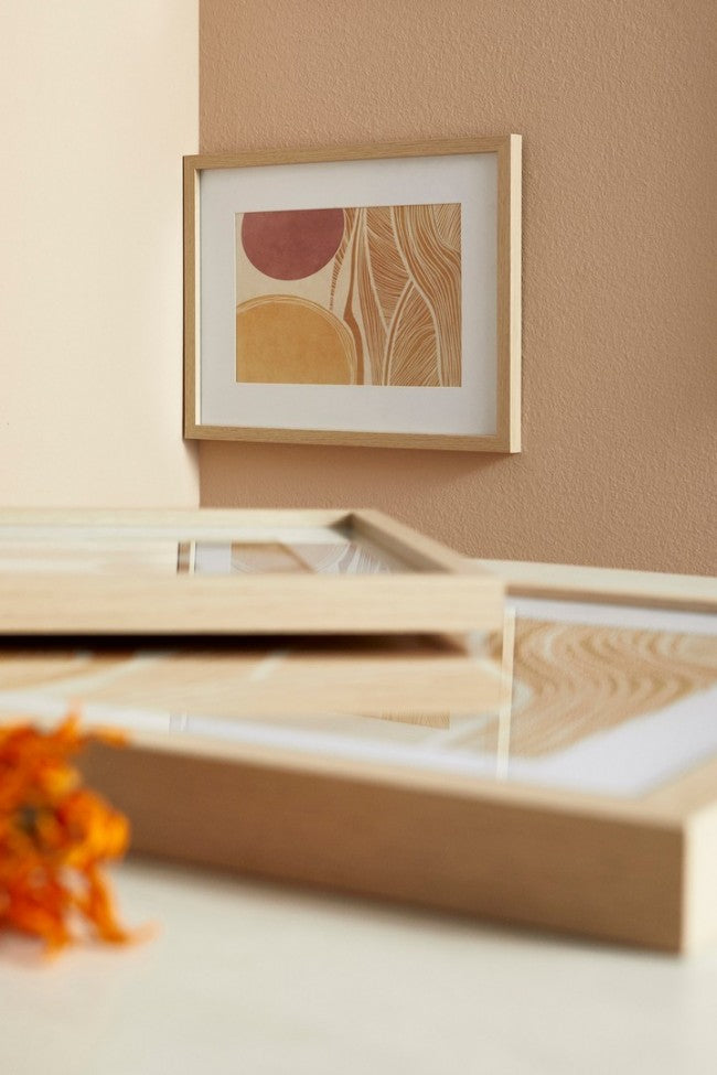 Quadro Multicolore in Mdf Boho da Parete 40x60 - DMITRI