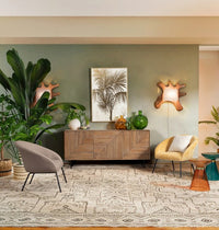 Quadro in Tela Multicolore Moderno da Parete 82x122 - KATRINA