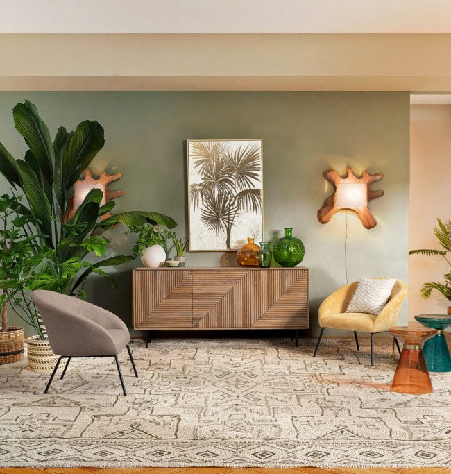 Quadro in Tela Multicolore Moderno da Parete 82x122 - KATRINA