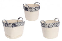 Set 2 Porta Oggetti in Poliestere Boho da Interno - DIMITRI