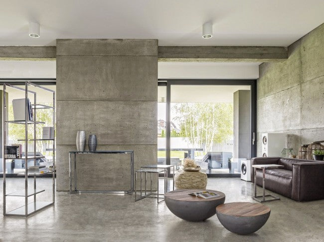 Vaso Decorativo Metallo Argentato Moderno da Interno - MALIKA