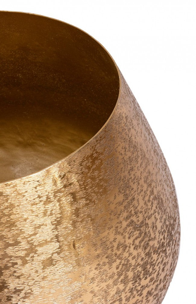 Porta Vaso Metallo Oro Moderno da Interno - ROMAN