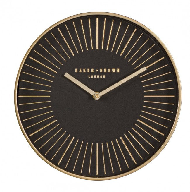 Orologio da Parete Plastica Nero Moderno 50 cm - EMPYREAL