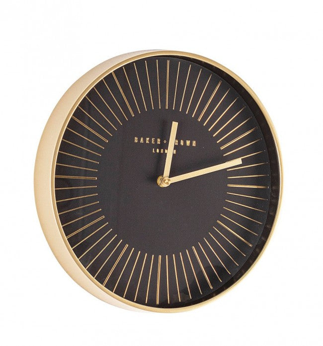 Orologio da Parete Plastica Nero Moderno 50 cm - EMPYREAL