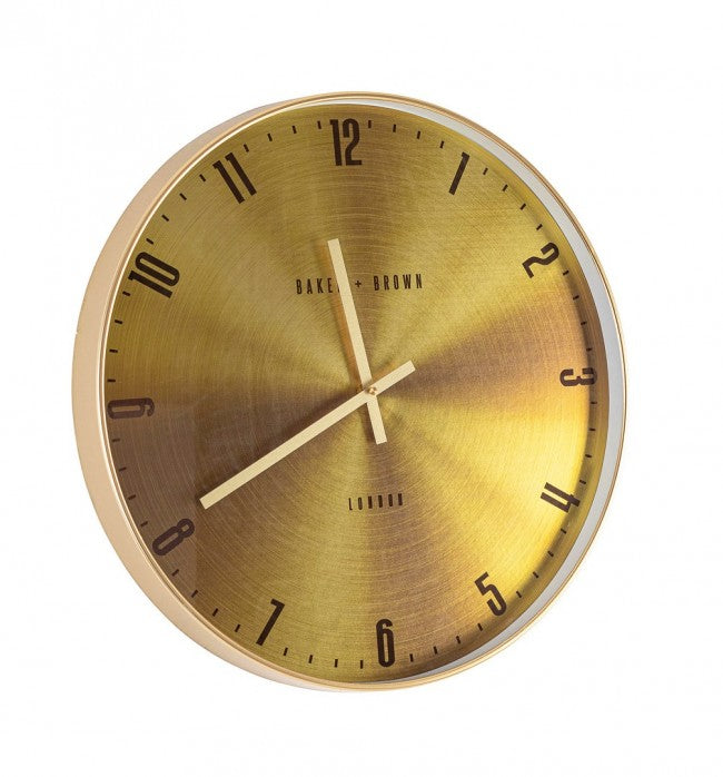Orologio da Parete Plastica Ottone Moderno 50 cm - EMPYREAL