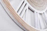 Orologio Parete Legno Naturale Boho da Interno 60 cm - REGALITÀ