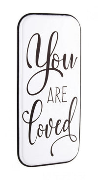 Set 2 Placche Metallo Bianco Moderne da Parete 38x82 - JI-MIN