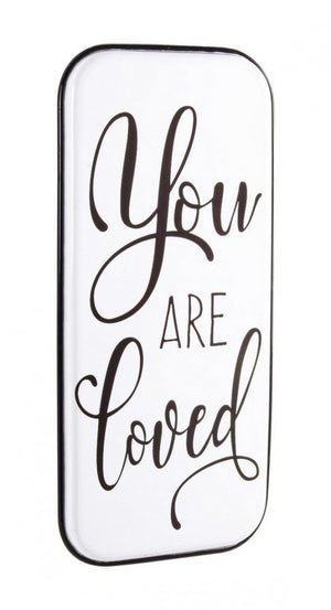 Set 2 Placche Metallo Bianco Moderne da Parete 38x82 - JI-MIN