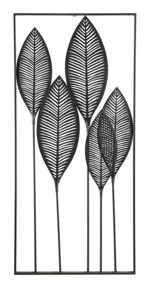 Decorazione da Parete Acciaio Nero Moderna da Interno - HERNANDEZ