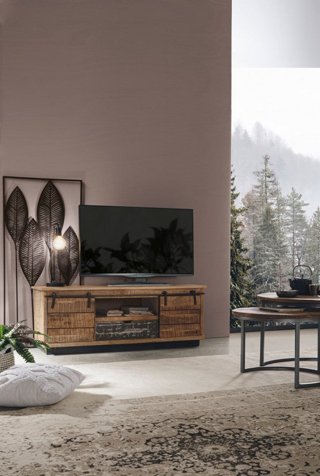 Decorazione da Parete Acciaio Nero Moderna da Interno - HERNANDEZ