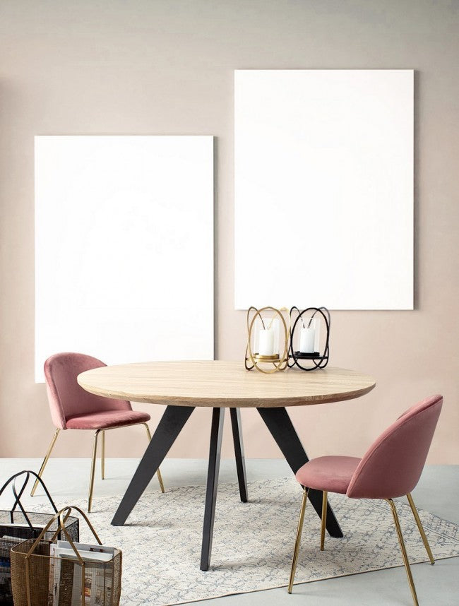 Porta Candela Oro H39 (2 Pezzi) - HERNANDEZ