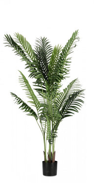 Set 2 Piante Artificiali Plastica Verde da Interno H160 - REGALO