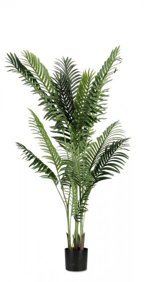 Set 2 Piante Artificiali Plastica Verde da Interno H160 - REGALO