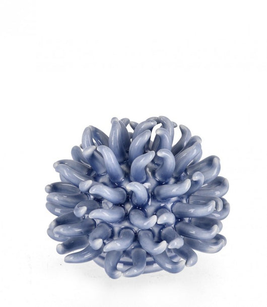 Decorazione Ceramica Blu Moderna da Interno H13 cm - PEDRO