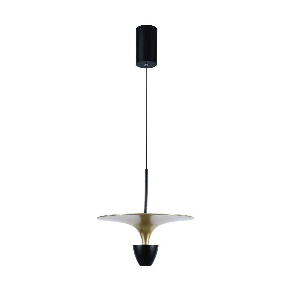 Lampada a sospensione LED 4000K oro/nero V-TAC VT-7832