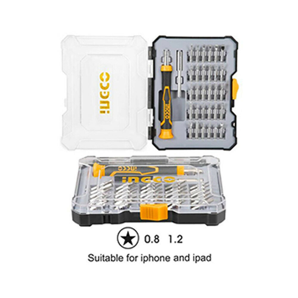 Set cacciaviti precisione smartphone 32 pz - Ingco HKSDB0348