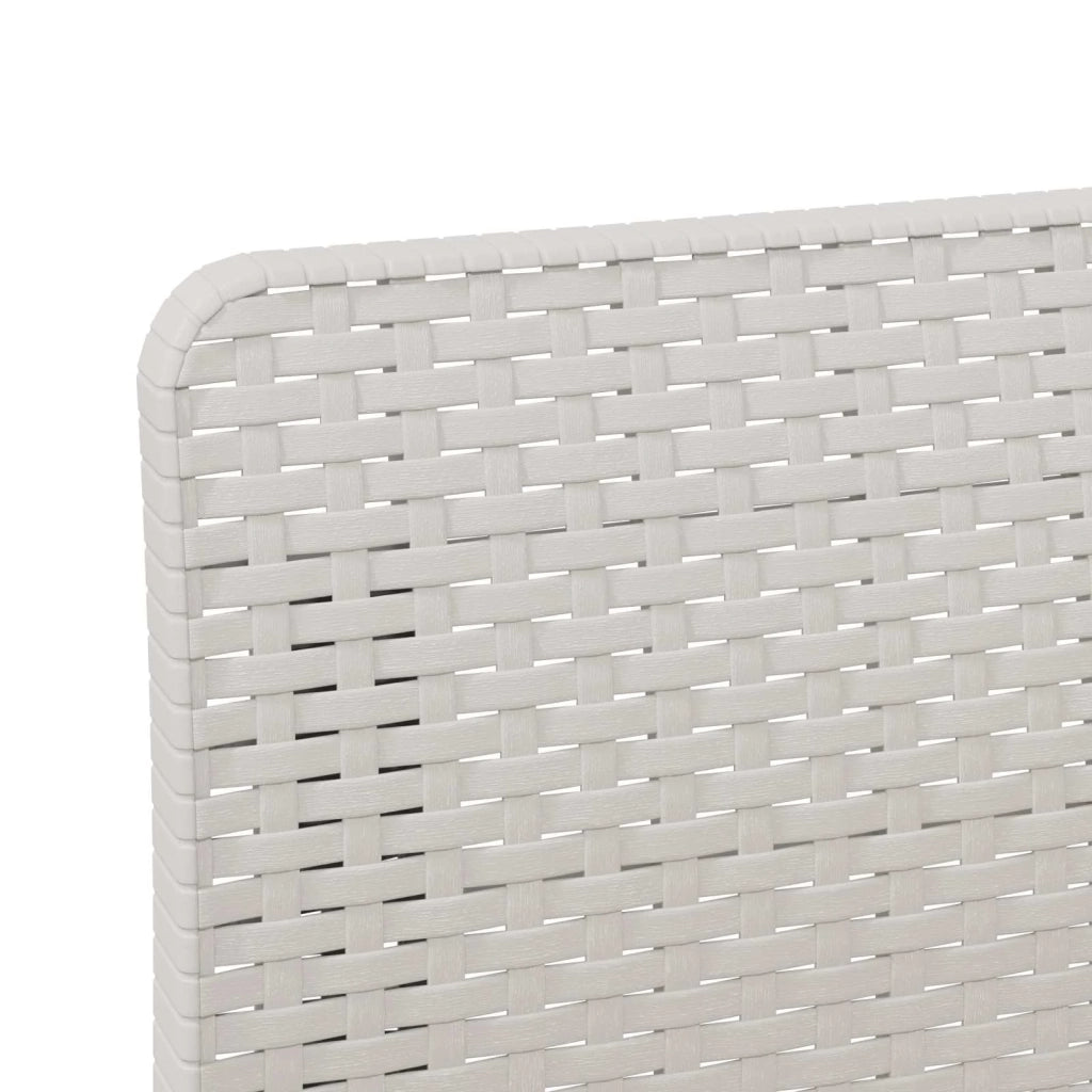 Divano da esterno-Divano da Giardino a 1 Posto con Cuscino Aspetto Rattan PP 464324