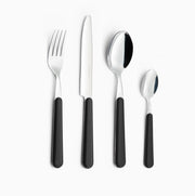Servizio Set di Posate 24 pezzi in Acciaio Inox Eme Brio Nero 1
