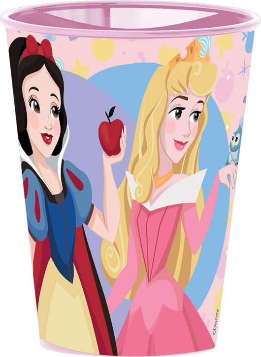 Bicchiere in plastica per bambine Principesse Disney 260 ml