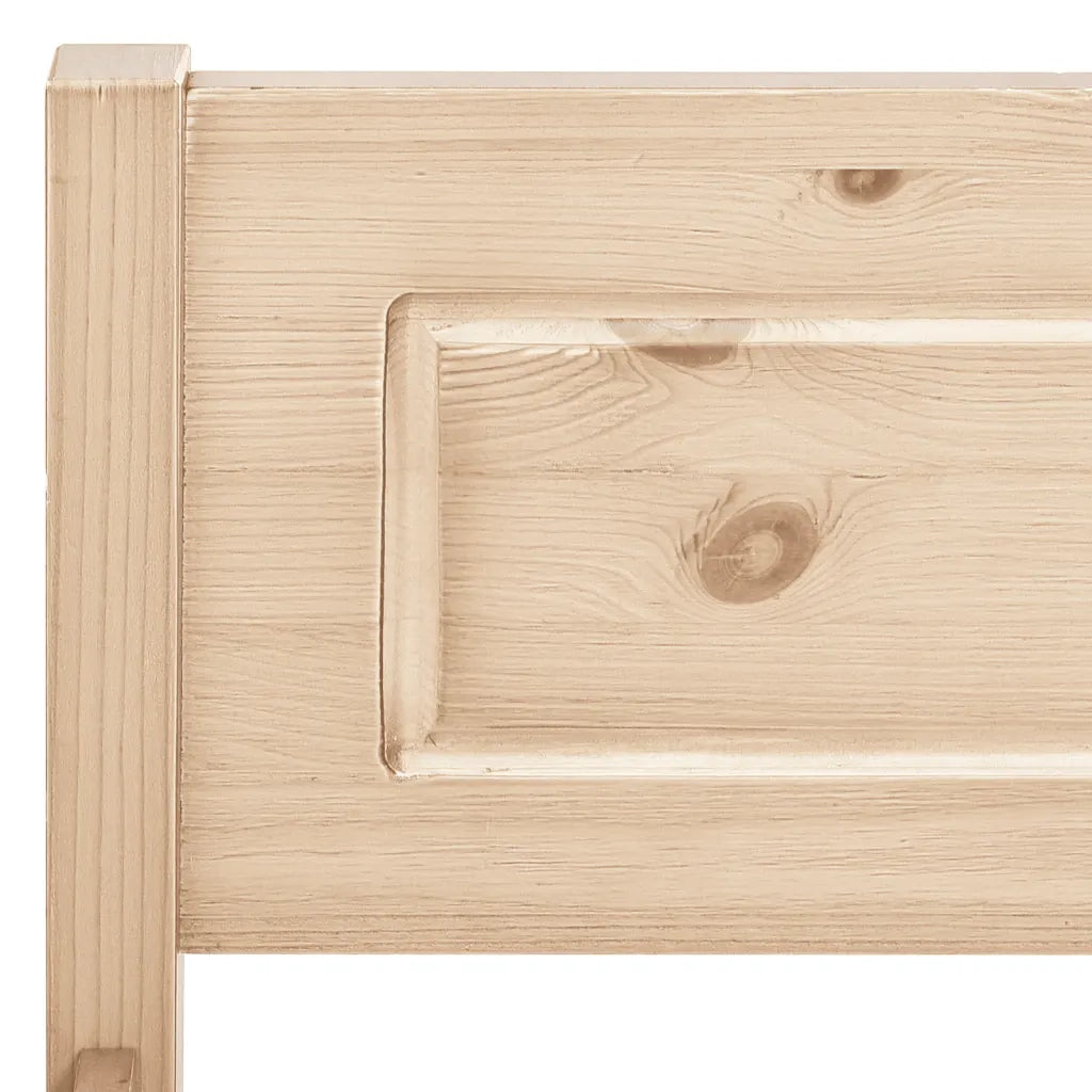 Giroletto senza Materasso 90x200 cm in Legno Massello di Pino 322096