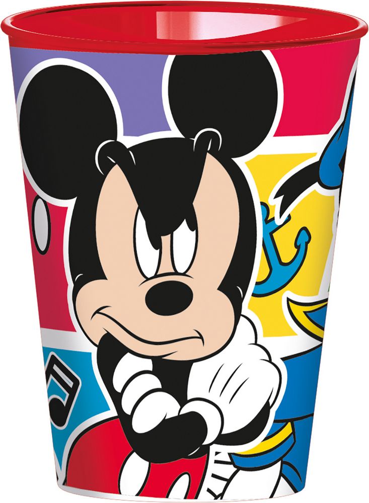 Bicchiere in plastica per bambini 260 ml Mickey Mouse Disney
