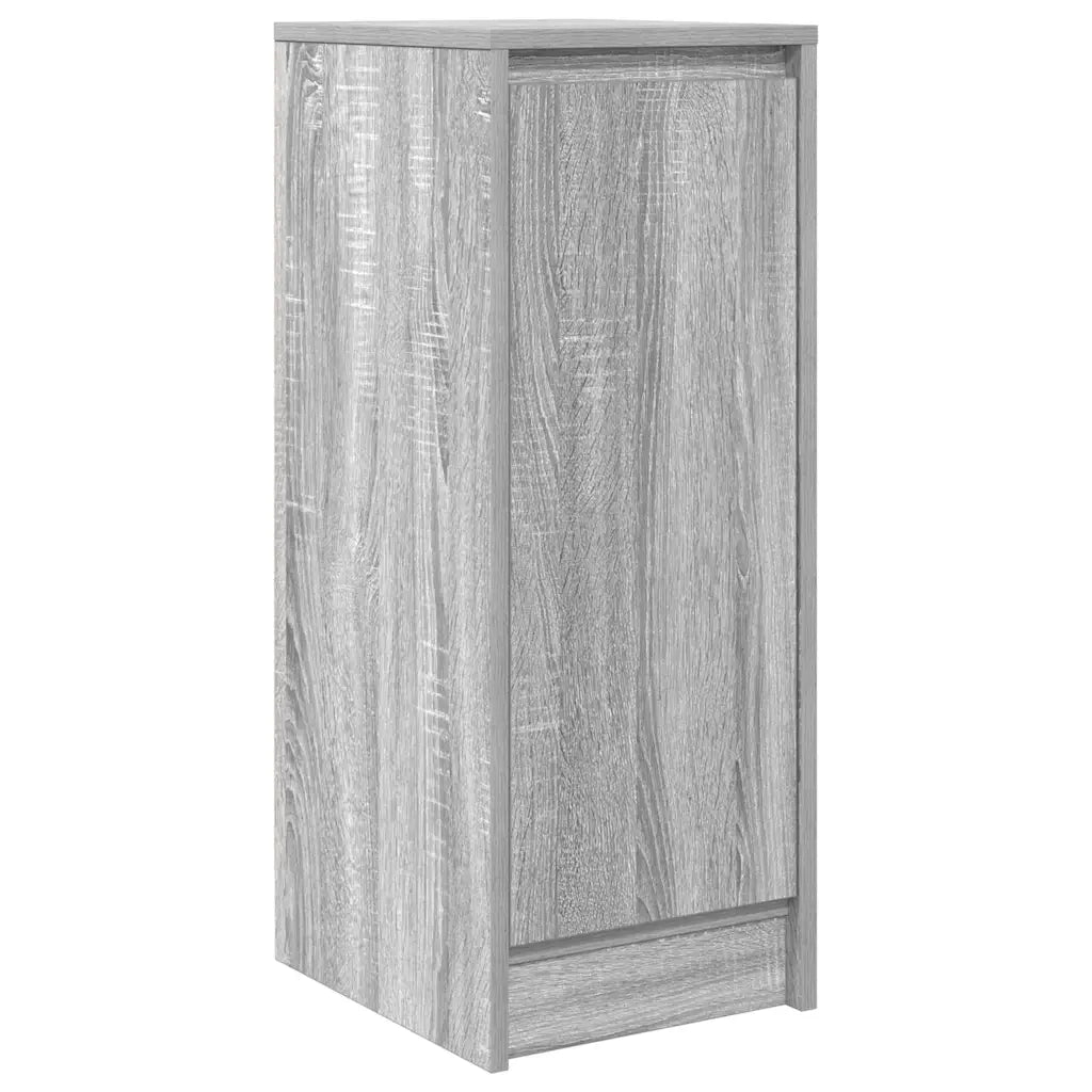 Credenza Grigio Sonoma 29,5x34x76 cm in Legno Multistrato 861612