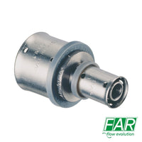 Niplex Doppio Raccordo Ridotto 2 Uscite D.32x3/20x2 mm FAR 5903 Per Multistrato