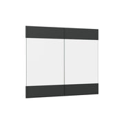 Vicco Frontale cucina Antracite casa di campagna 79.2 x 59 cm frontale del mobile per pensile con vetro